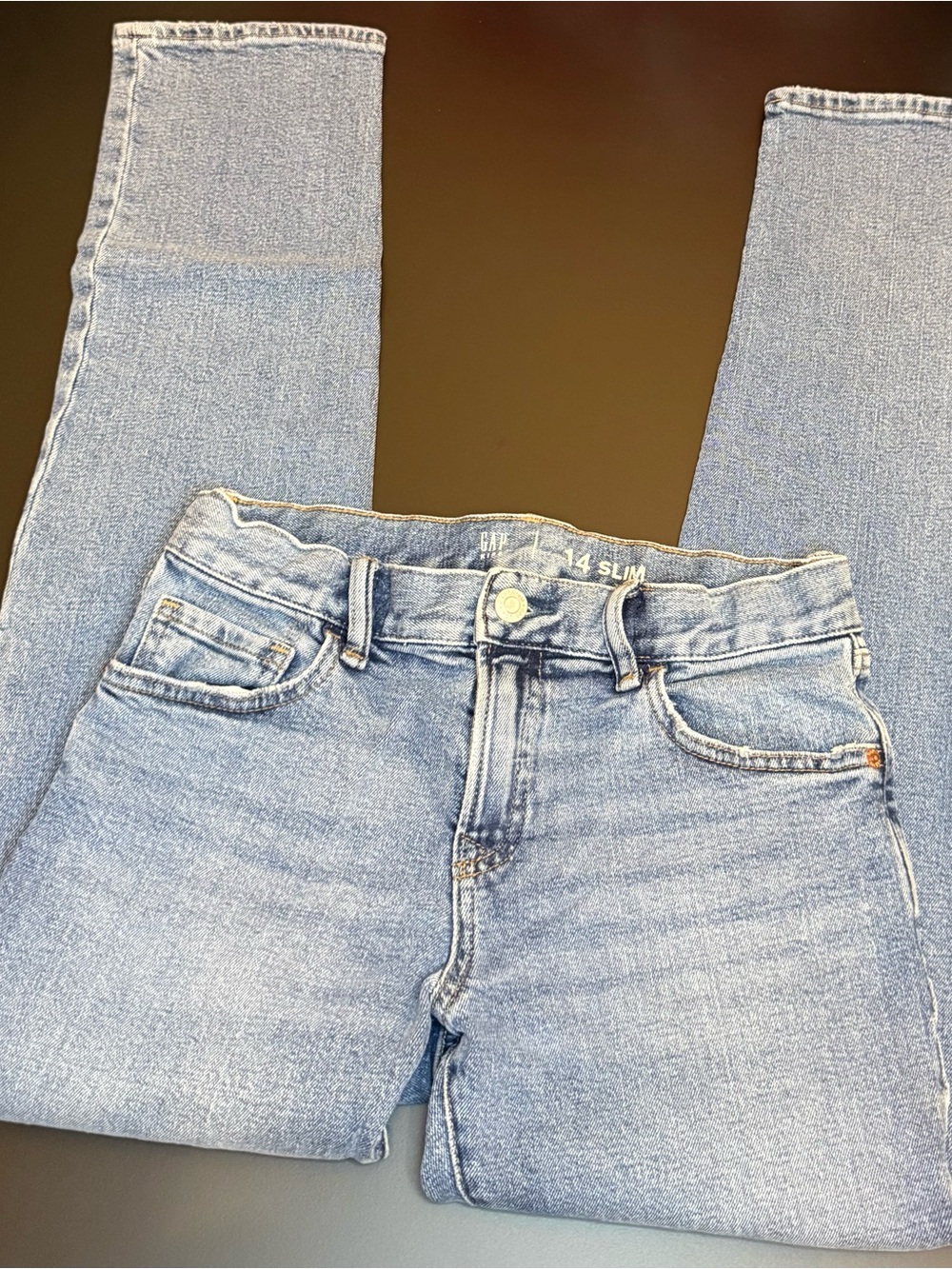 GAP Light Wash Slim Jeans - 14